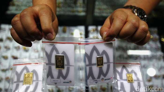 Harga emas Antam terbaru per gram hari ini Sabtu 12 Juli 2025