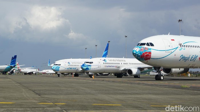 Garuda Indonesia menerima pesawat baru dari Boeing